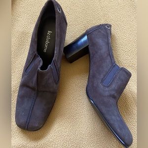Liz Claiborne Heels Brown Suede Size 6